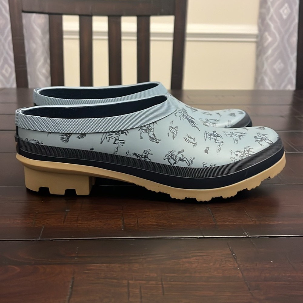 Pendleton Light Blue Printed Clogs - Picture 3 of 13
